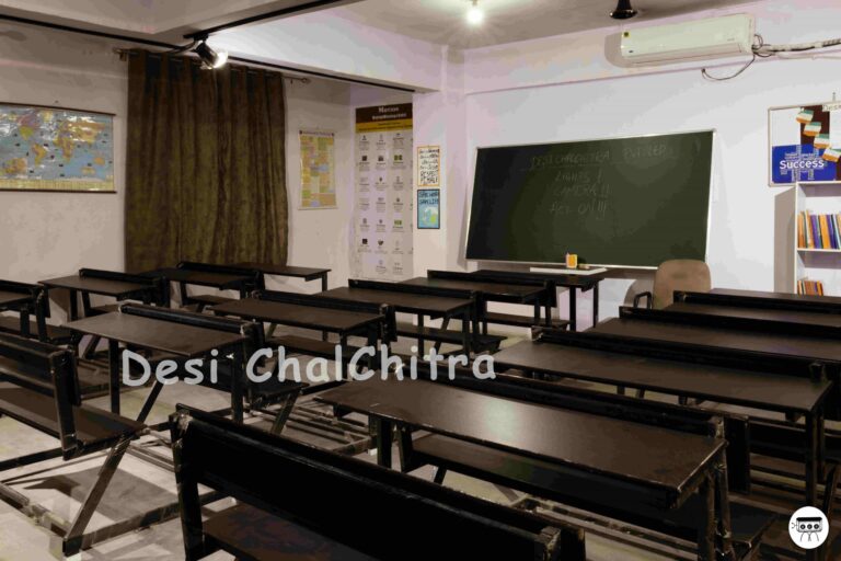 Classroom Setup for Video Shooting Studio in Delhi