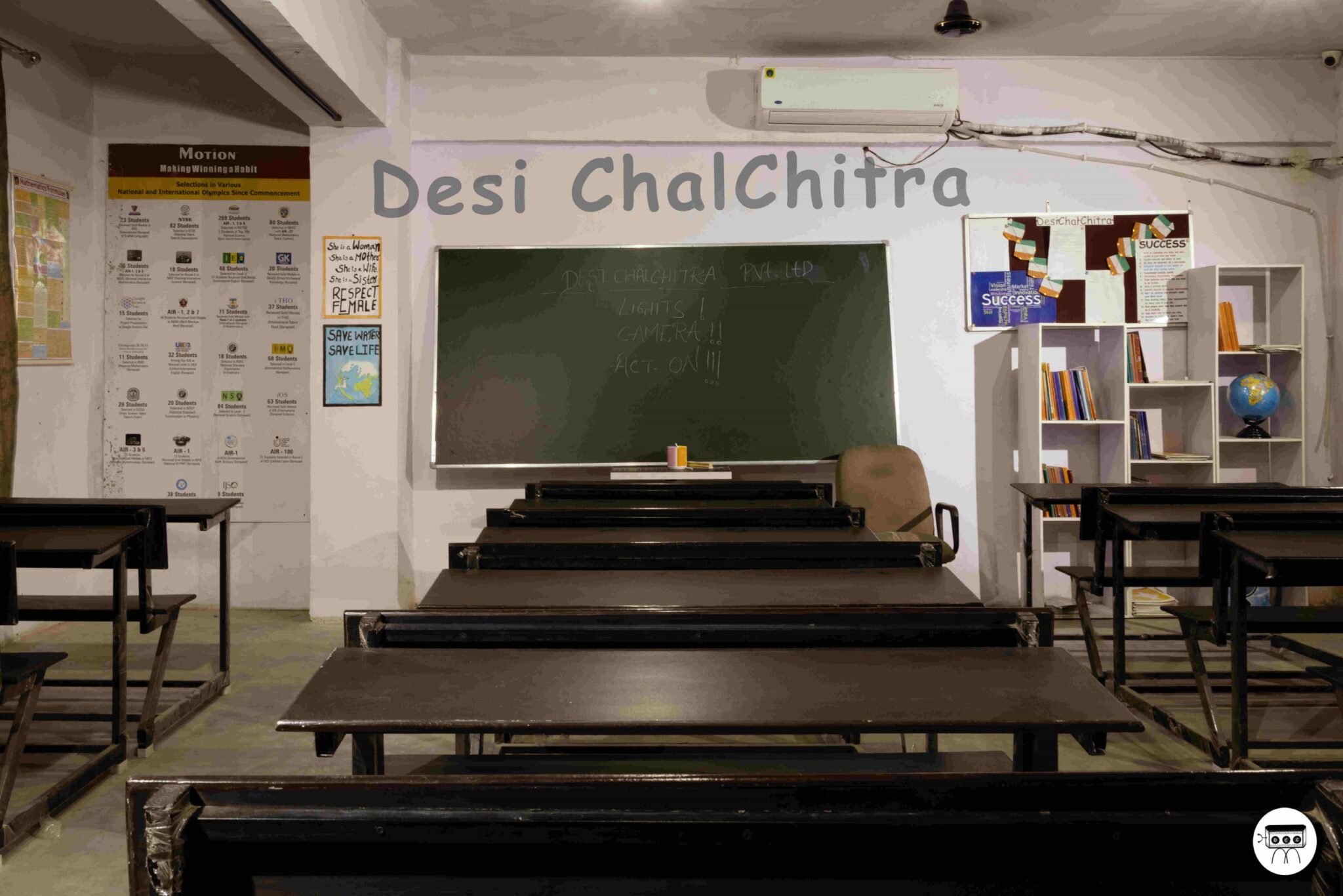 Classroom Setup shooting set