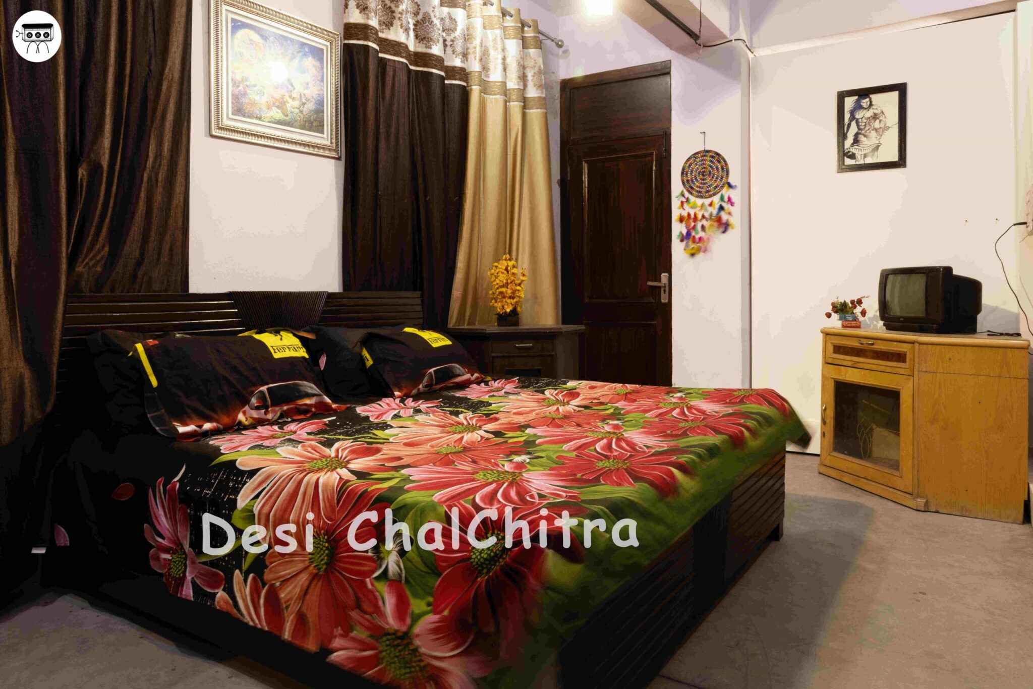 Home Setup shooting set at Desi ChalChitra Studio, Delhi