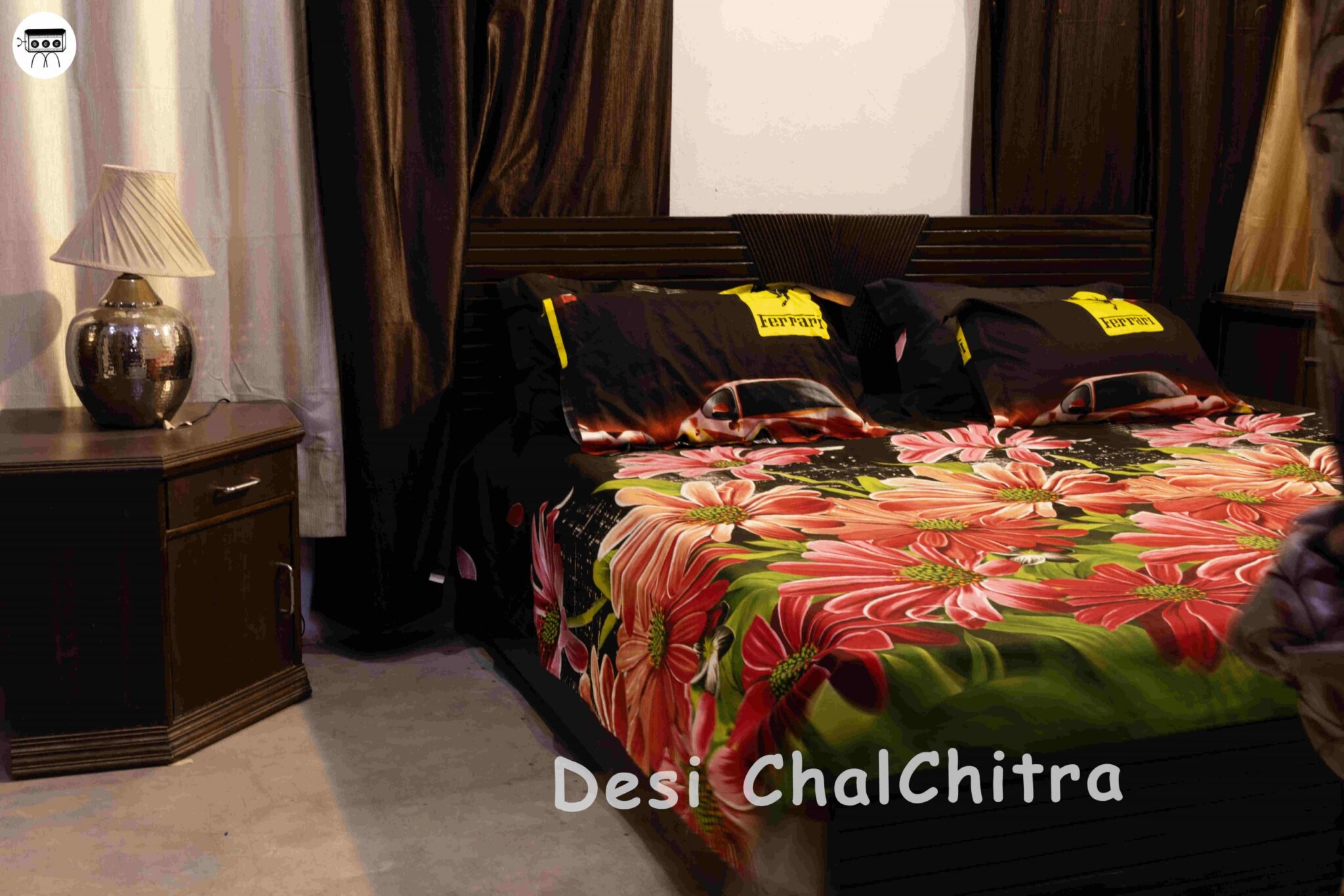 Home Setup shooting set at Desi ChalChitra Studio, Delhi