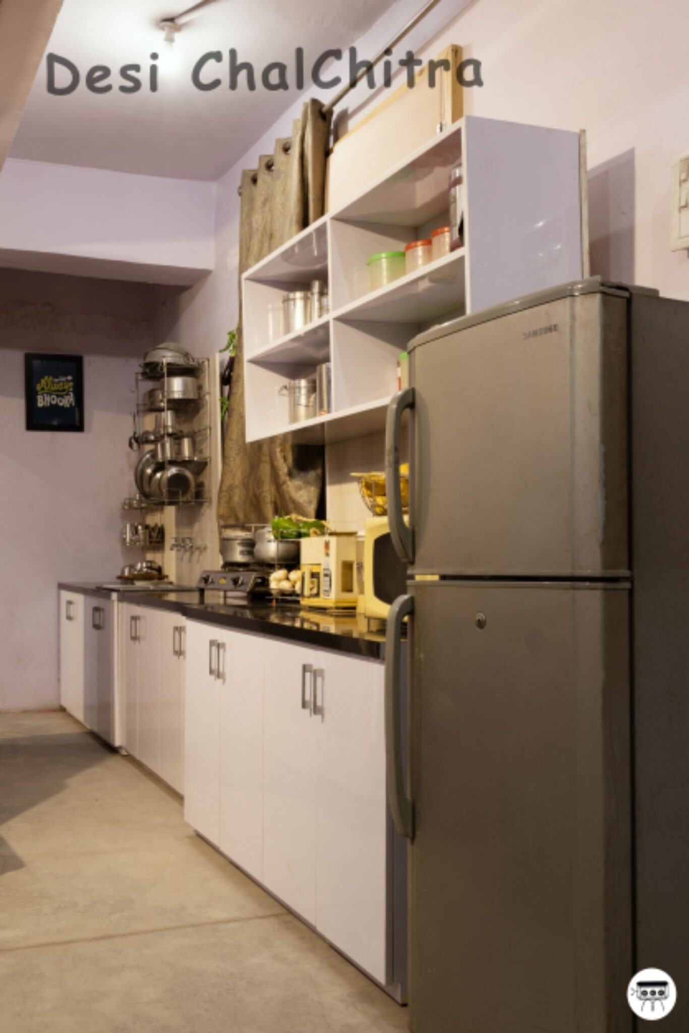 Home Setup shooting set at Desi ChalChitra Studio, Delhi
