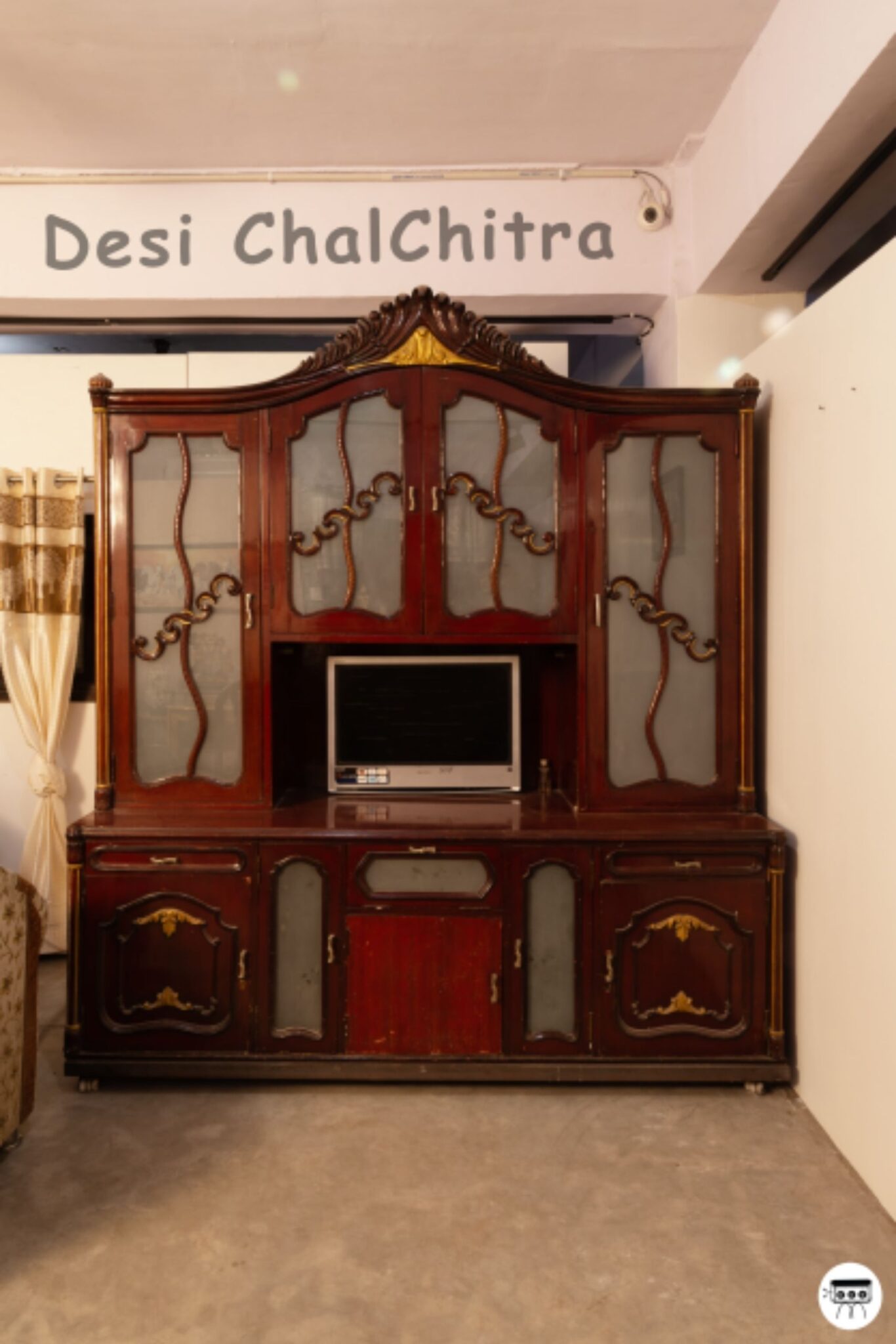 Home Setup shooting set at Desi ChalChitra Studio, Delhi