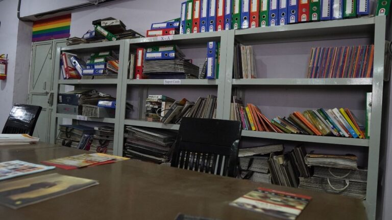 Staffroom Setup shooting set at Desi ChalChitra Studio, Delhi