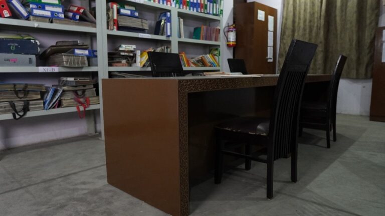 Staffroom Setup shooting set at Desi ChalChitra Studio, Delhi