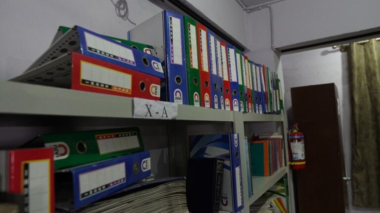 Staffroom Setup shooting set at Desi ChalChitra Studio, Delhi