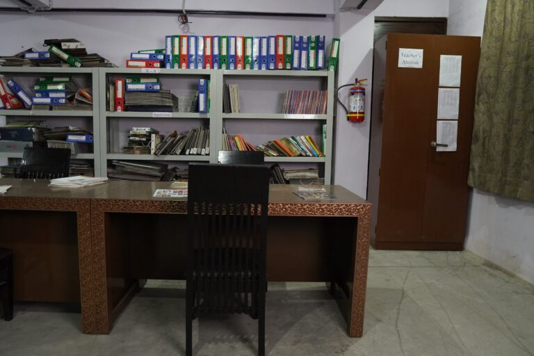 Staffroom Setup shooting set at Desi ChalChitra Studio, Delhi