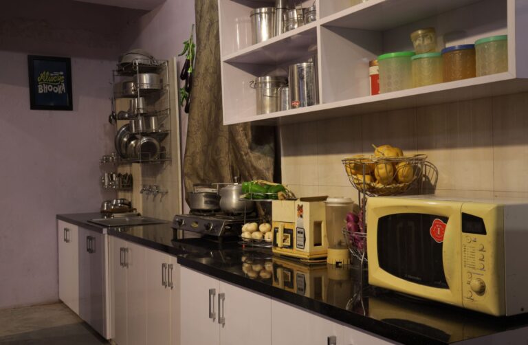 Kitchen shooting set at Desi ChalChitra Studio, Delhi