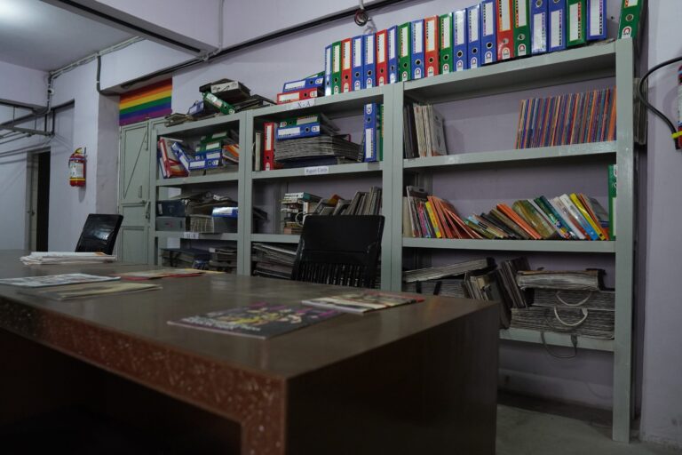 Staffroom Setup shooting set at Desi ChalChitra Studio, Delhi