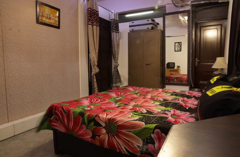 Family Bedroom shooting set at Desi ChalChitra Studio, Delhi