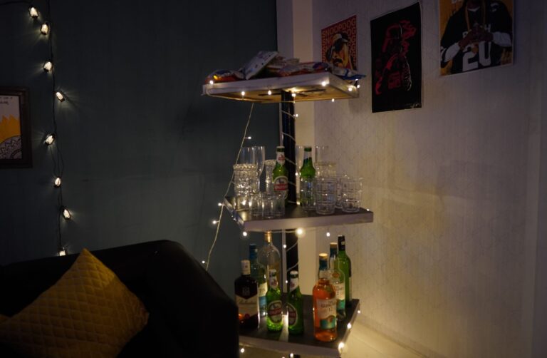 Party Living Room shooting set at Desi ChalChitra Studio, Delhi