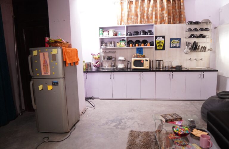 Kitchen shooting set at Desi ChalChitra Studio, Delhi