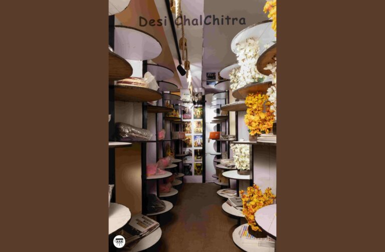 Storage Setup shooting set at Desi ChalChitra Studio, Delhi