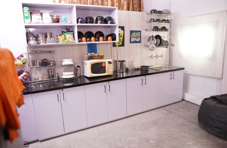 Kitchen shooting set at Desi ChalChitra Studio, Delhi