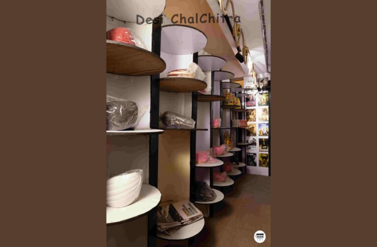 Storage Setup shooting set at Desi ChalChitra Studio, Delhi