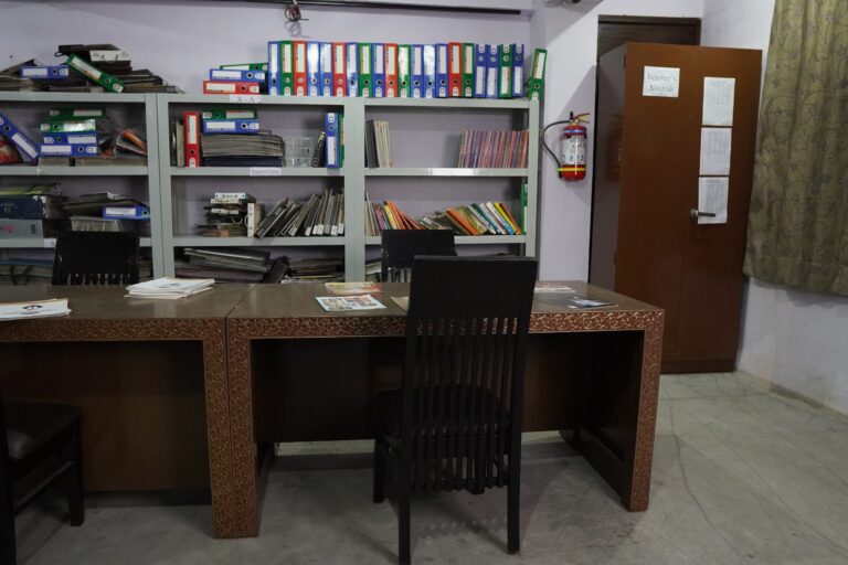 Staffroom Setup shooting set at Desi ChalChitra Studio, Delhi