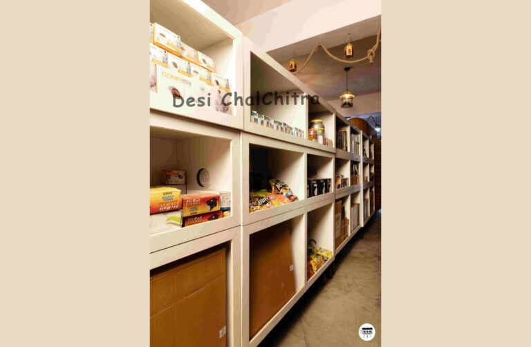 Storage Setup shooting set at Desi ChalChitra Studio, Delhi