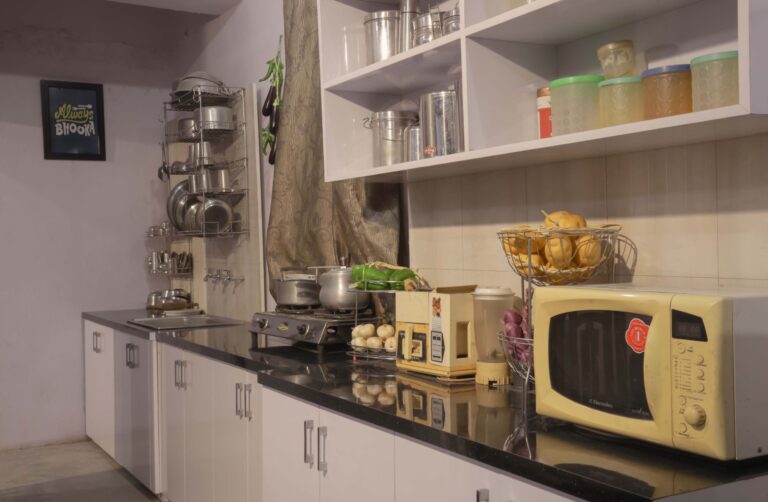 Kitchen shooting set at Desi ChalChitra Studio, Delhi