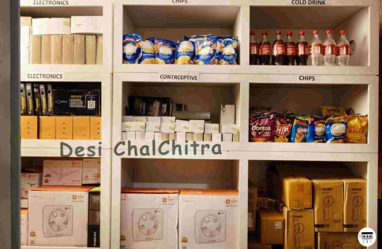 Storage Setup shooting set at Desi ChalChitra Studio, Delhi