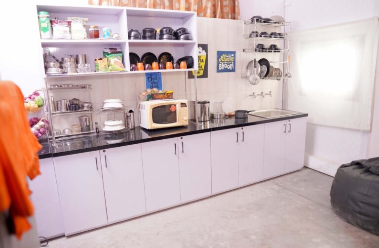 Kitchen shooting set at Desi ChalChitra Studio, Delhi