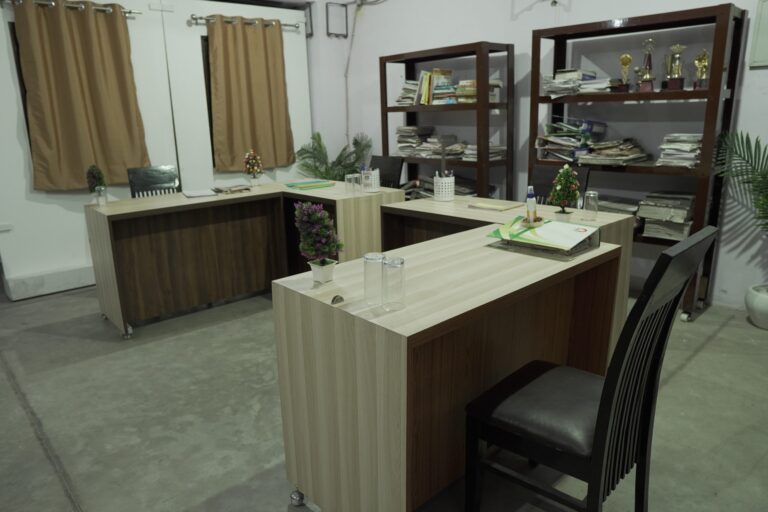 Staffroom Setup shooting set at Desi ChalChitra Studio, Delhi