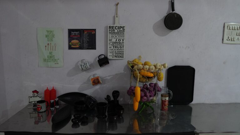 Kitchen shooting set at Desi ChalChitra Studio, Delhi