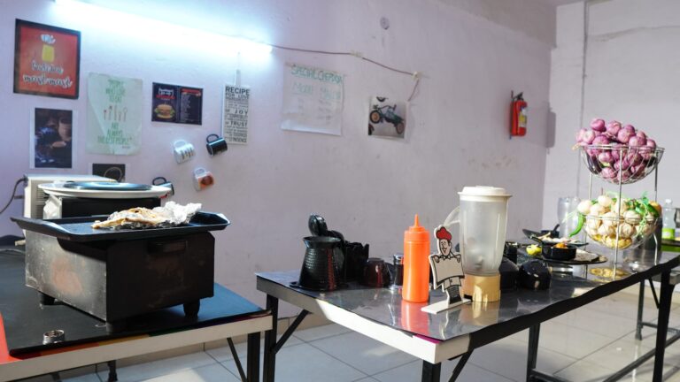 Kitchen shooting set at Desi ChalChitra Studio, Delhi