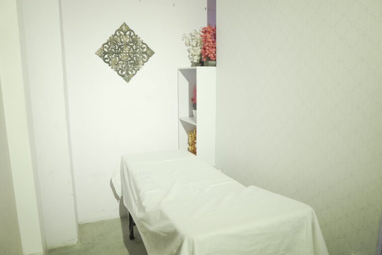 Massage Parlour Setup shooting set at Desi ChalChitra Studio, Delhi