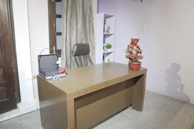 Massage Parlour Reception shooting set at Desi ChalChitra Studio, Delhi