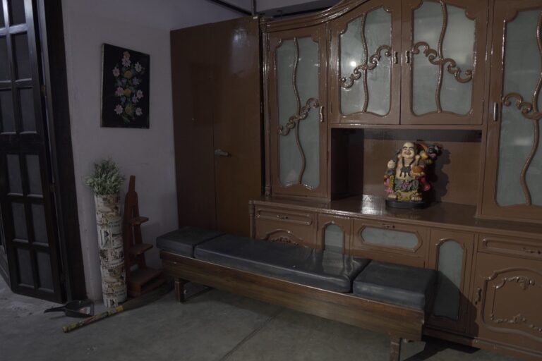 Massage Parlour Reception shooting set at Desi ChalChitra Studio, Delhi